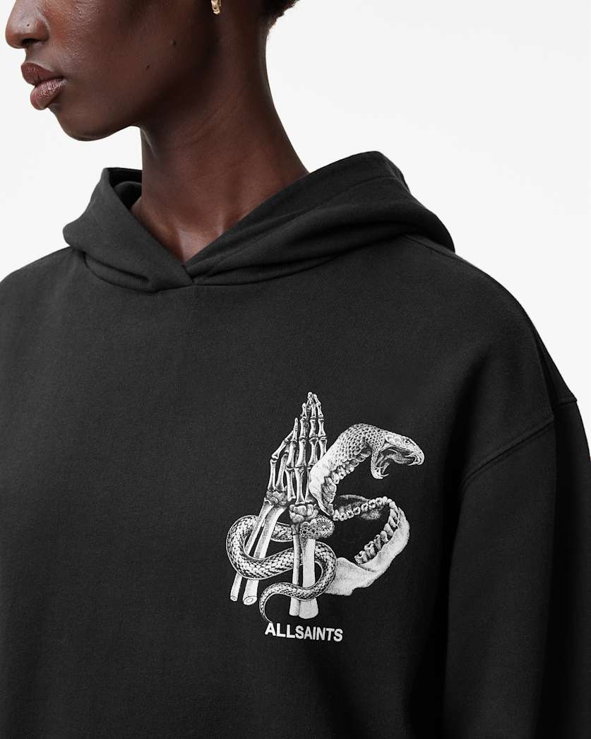 Pippa Asp Logo Relaxed Fit Hoodie