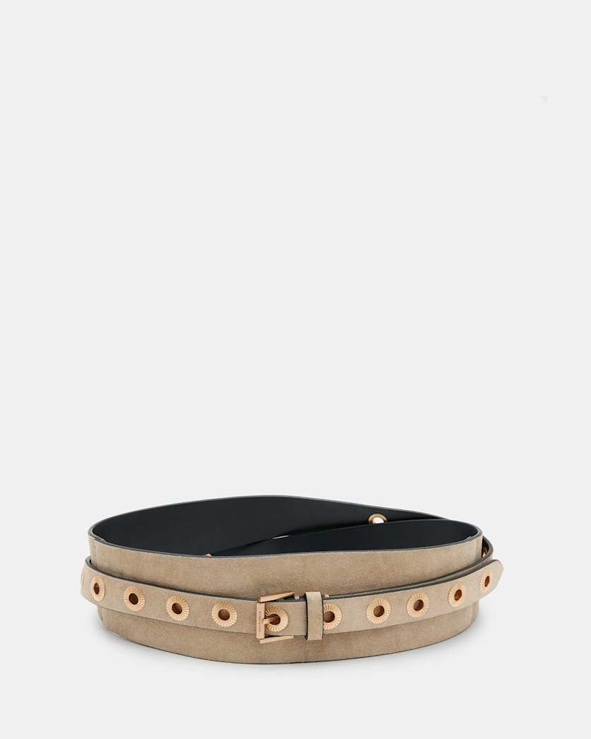 Delilah Tapered Leather Wrap Around Belt