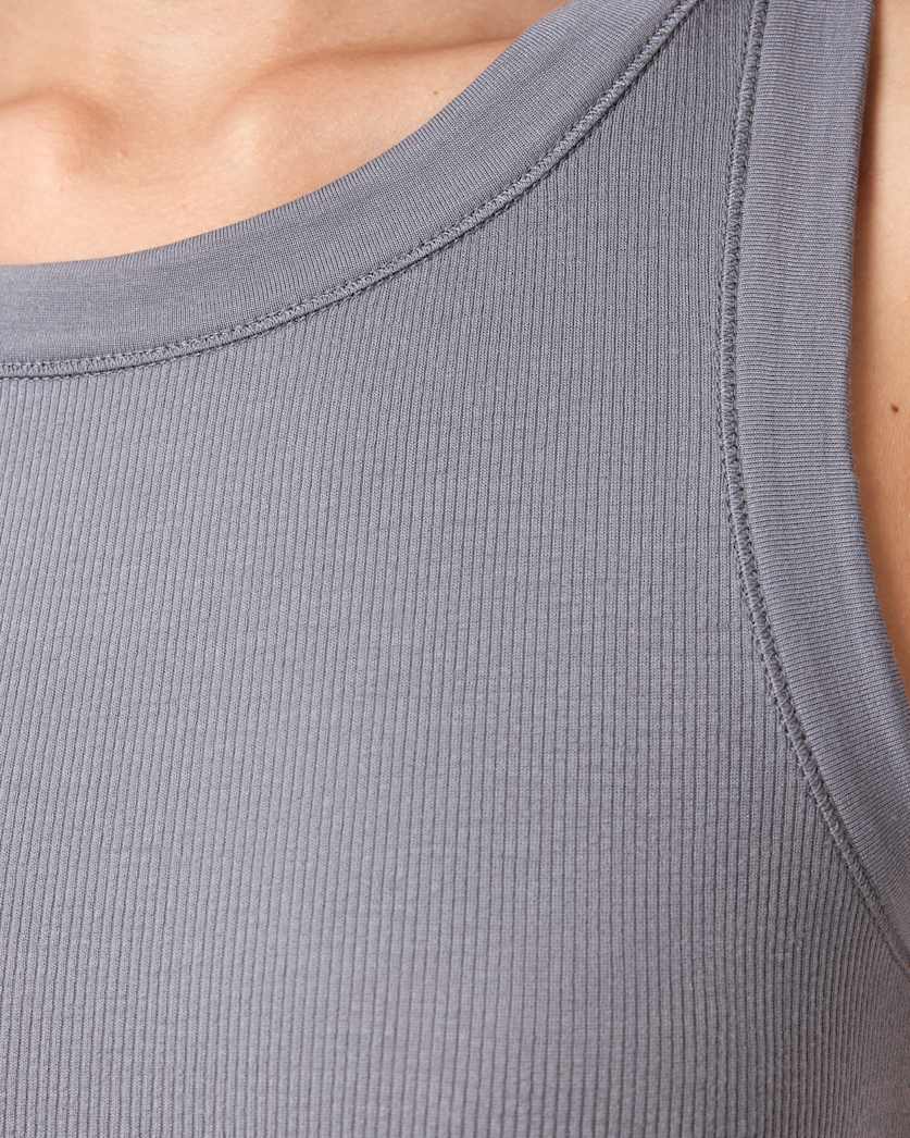 Rina Crew Neck Sleeveless Tank Top