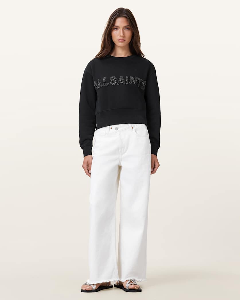 Pearl Separo Sequin Sweatshirt