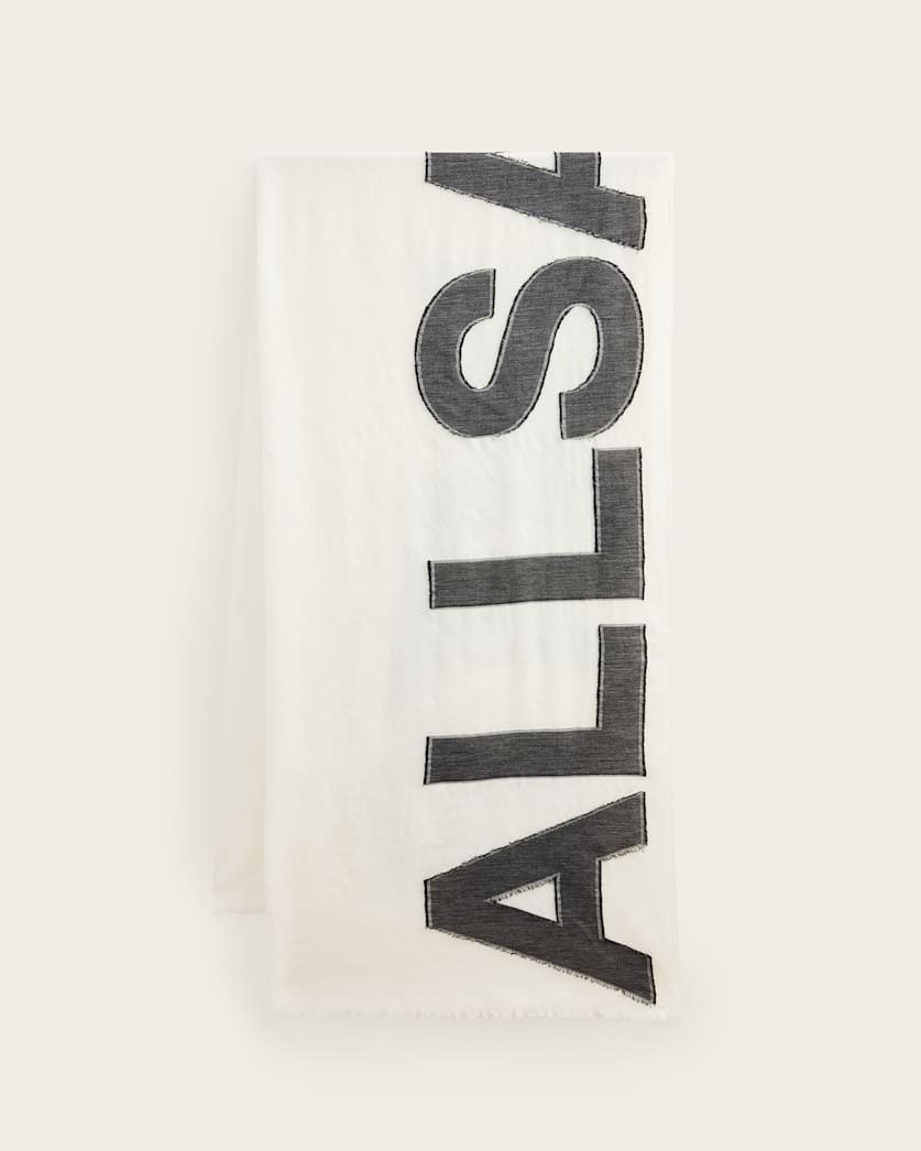 Underground Print Logo Pareo Scarf