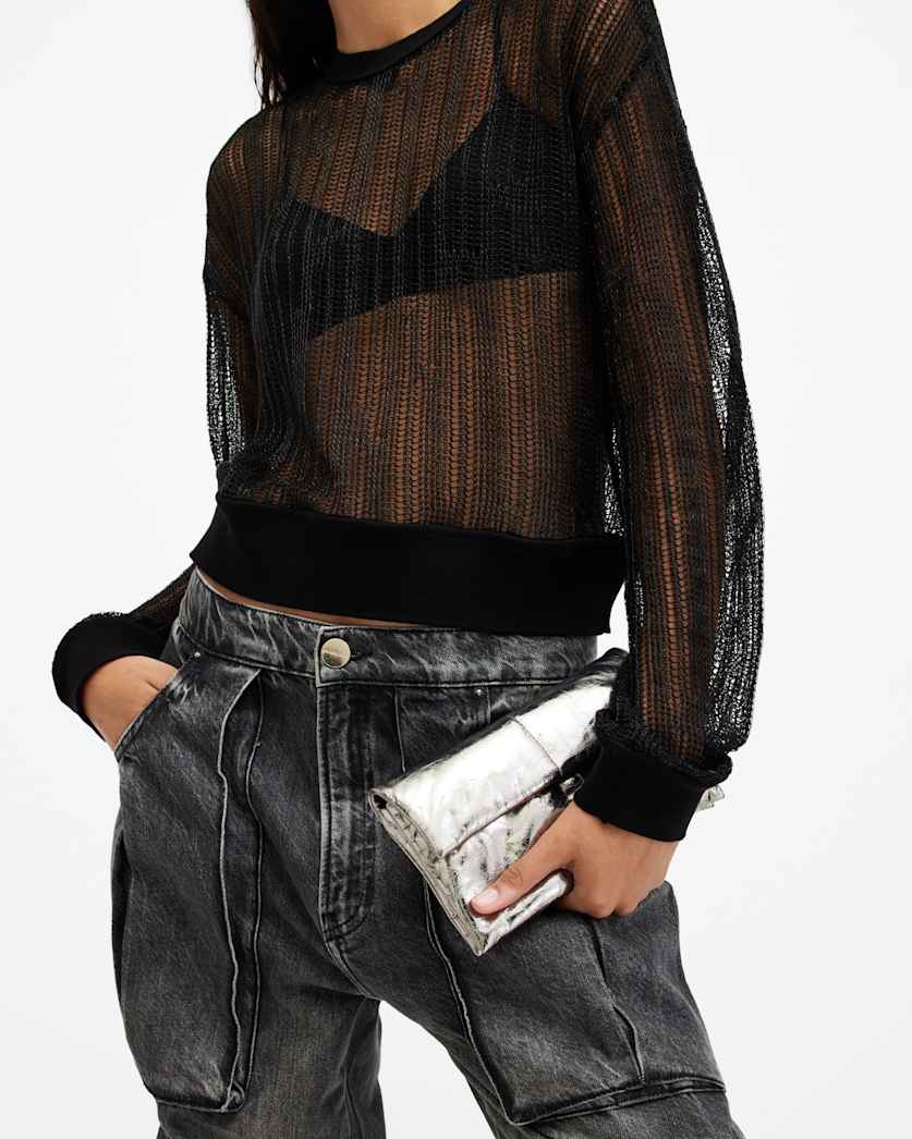 Ezra Quilted Leather Crossbody Bag