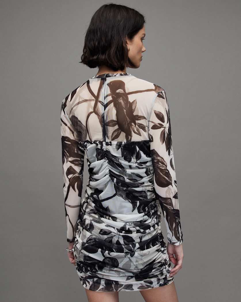 Giorgia Jackie Floral Mesh Dress