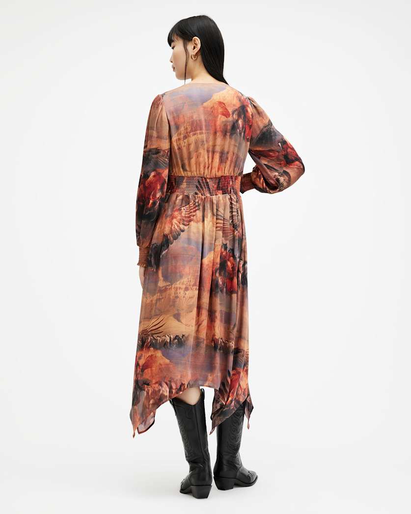 Estelle Colca Asymmetric Maxi Dress