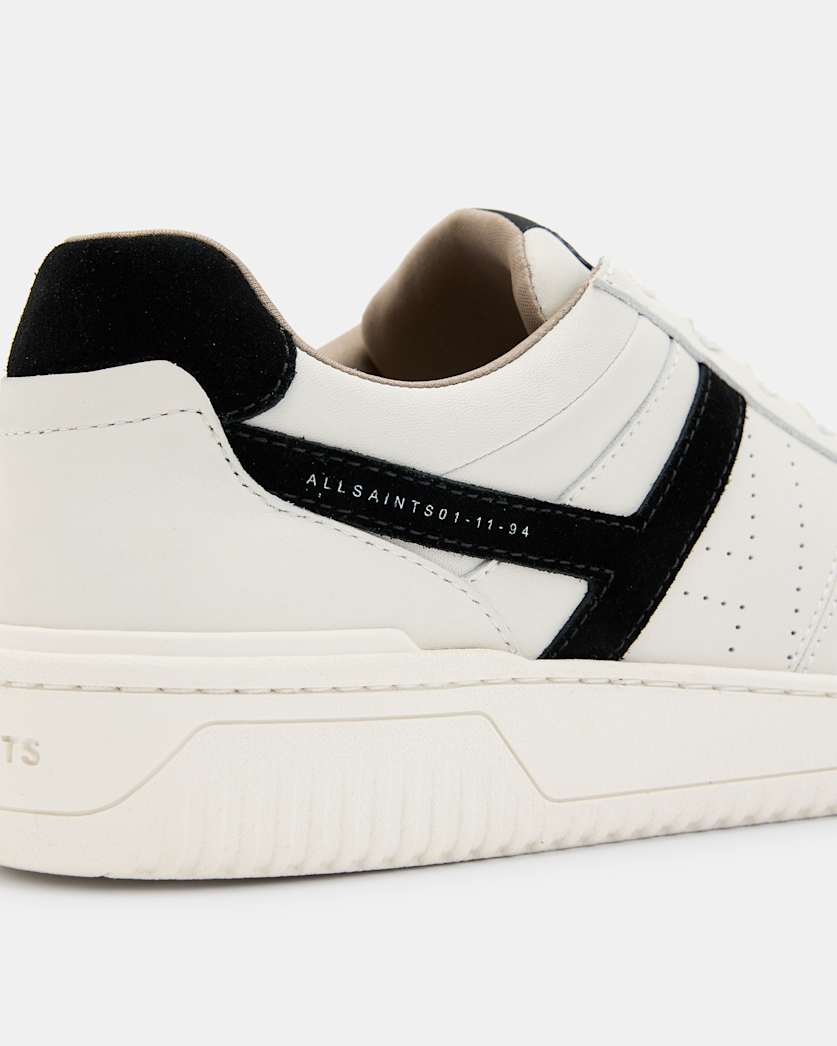 Vix Low Top Round Toe Leather Trainers