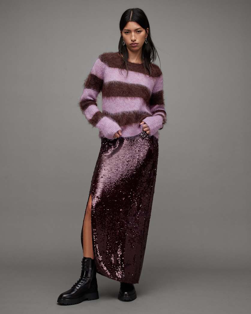 Lou Brushed Striped Jumper