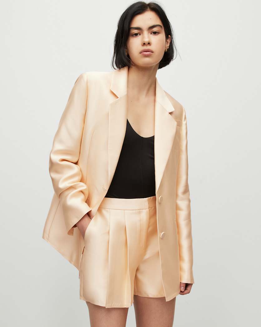 London Shimmer Single Breasted Blazer