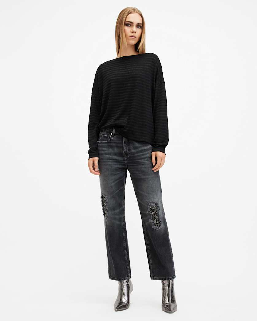 Rita Relaxed Fit Stripe T-Shirt