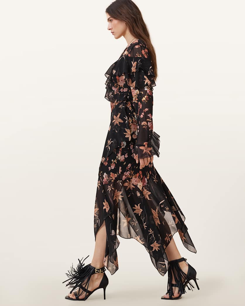 Fresca Floral Print Dress