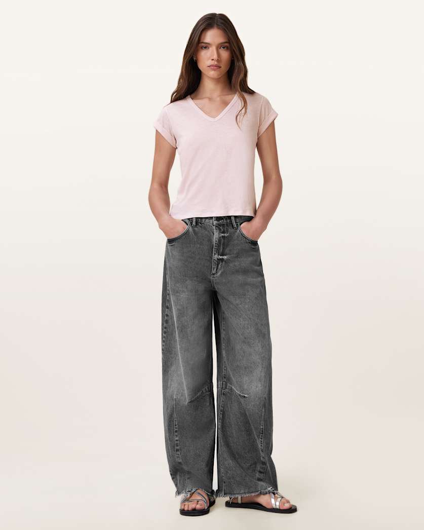 Anna V-Neck Short Sleeve T-Shirt