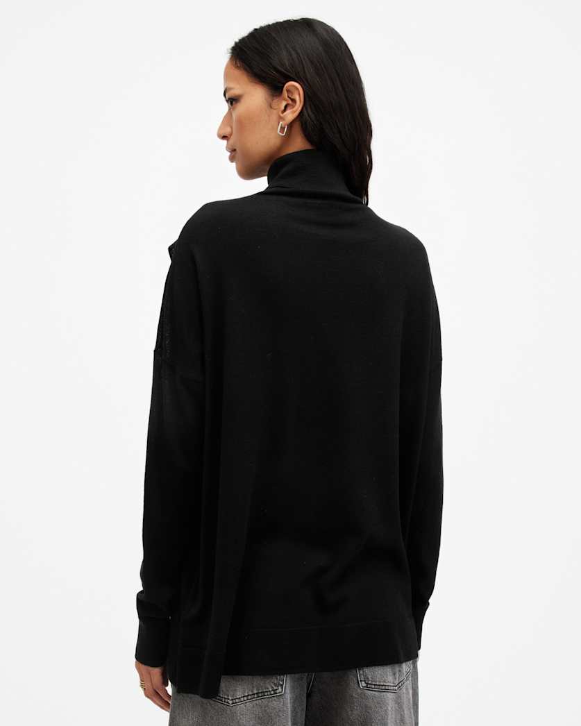 Bern Merino Wool Wrap Jumper