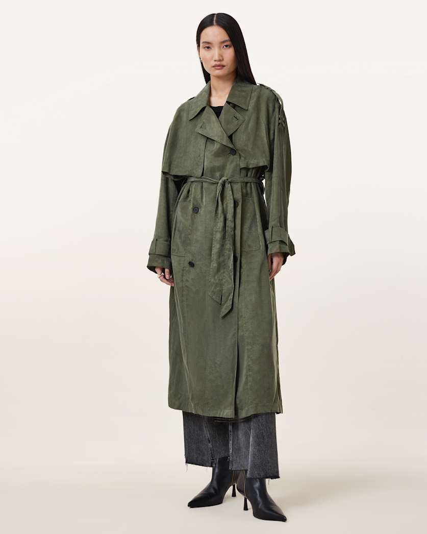 Linnie Lightweight Trench Coat