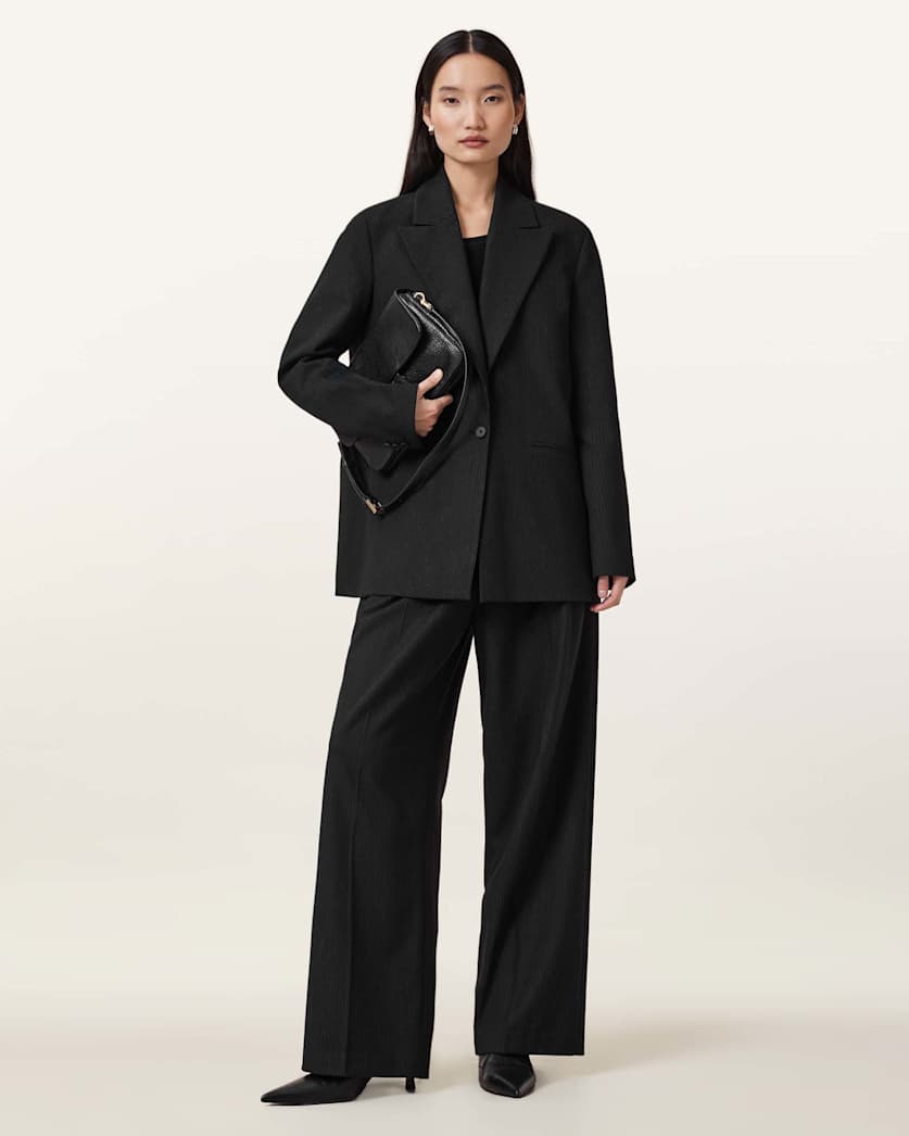 Pinnie Wide Leg Relaxed Fit Trousers