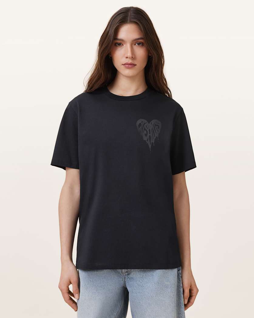 Poster Graphic Boyfriend T-Shirt