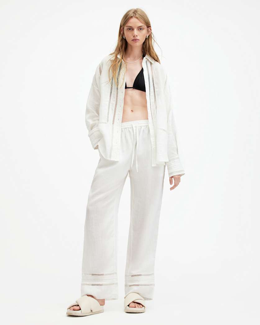 Jade Relaxed Fit Linen Shirt