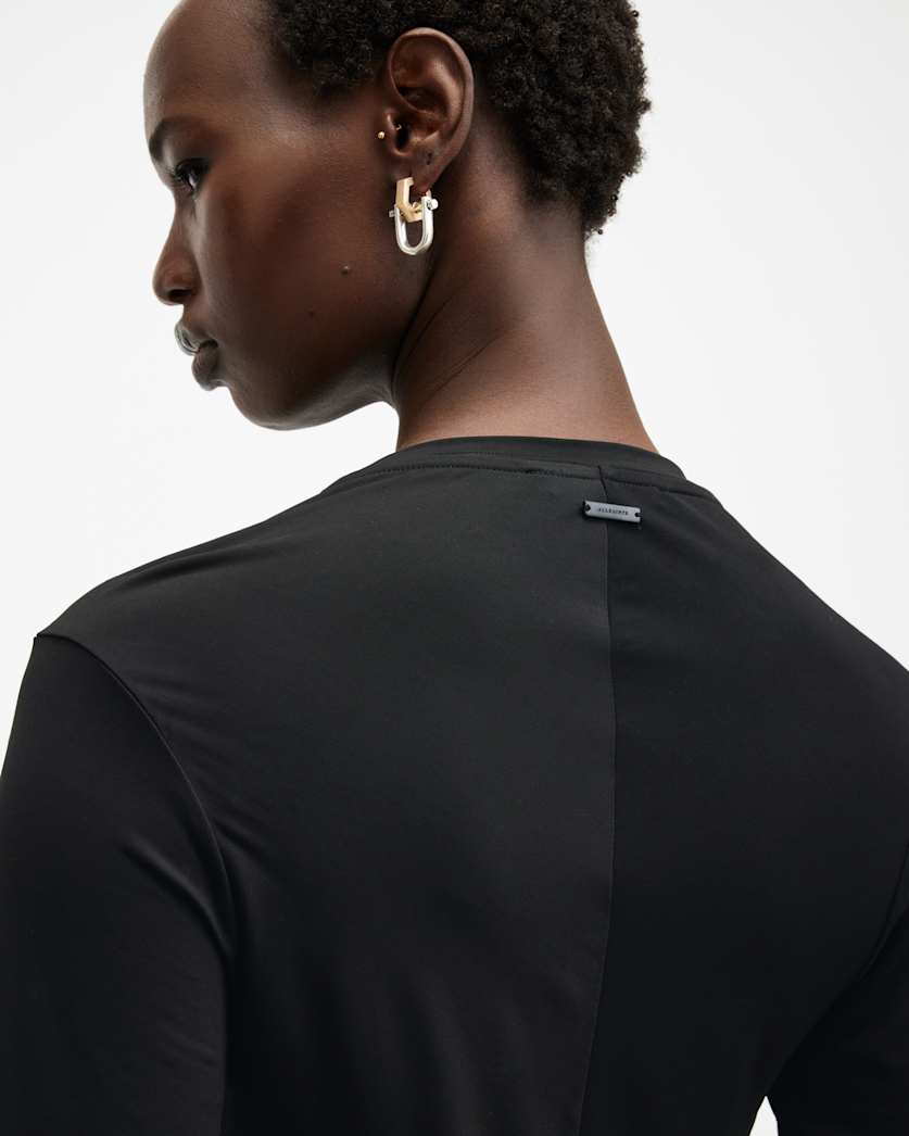 Xylia Long Sleeve Gathered Top