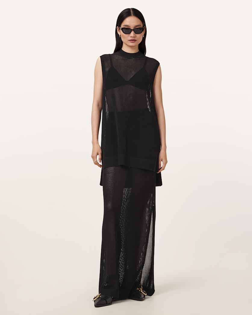 Yuri Knitted Maxi Skirt
