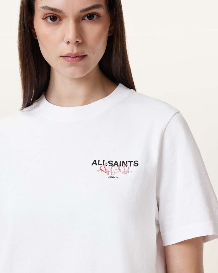 Amore Lisa Boxy Crew Neck T-Shirt