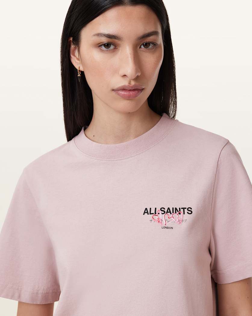 Amore Lisa Boxy Crew Neck T-Shirt