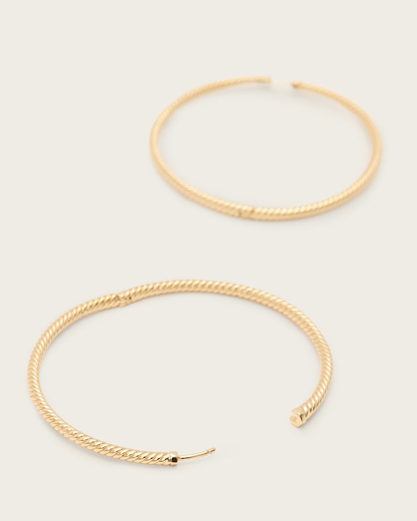 Beck Large Hoop Earrings