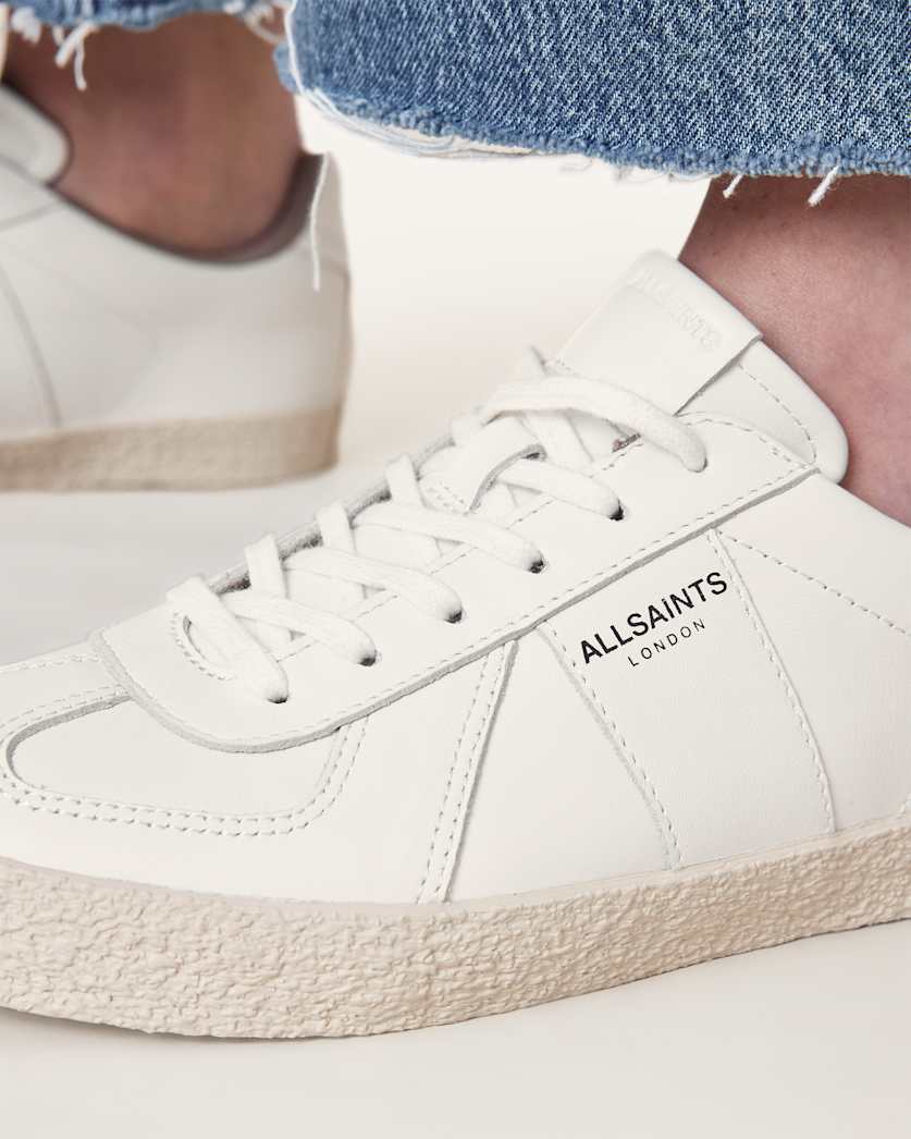 Jaimee Low Top Leather Trainers