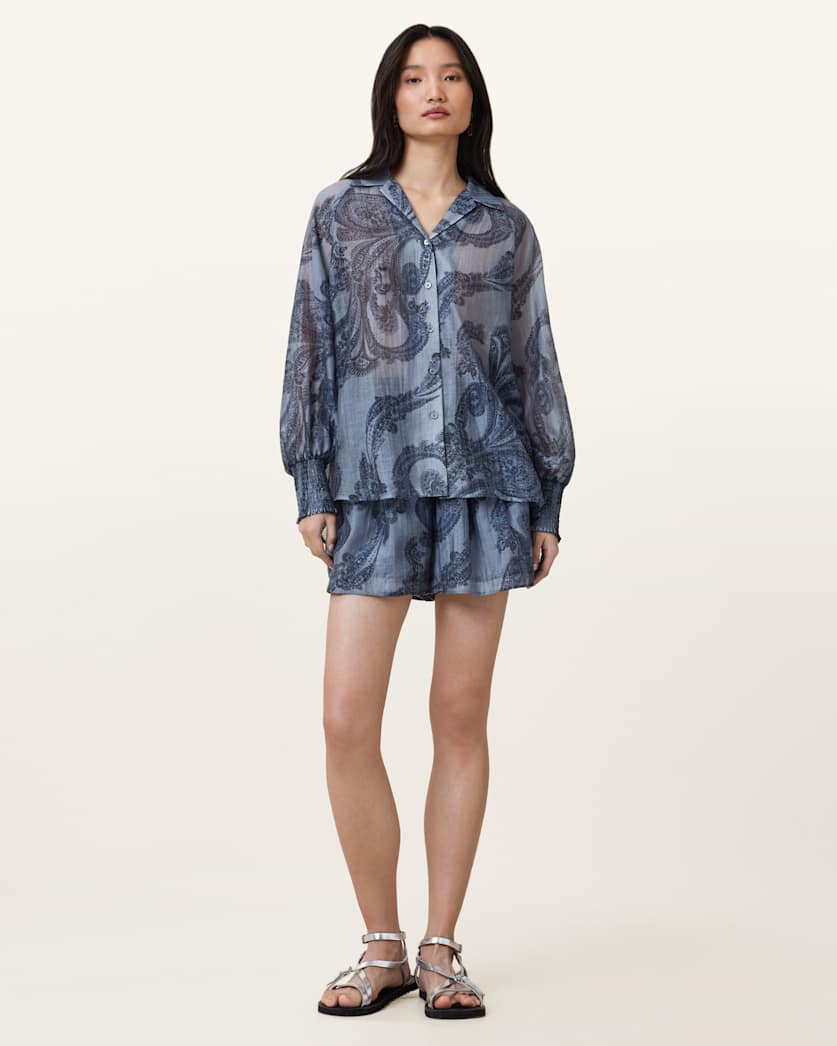 Isla Printed Long Sleeve Shirt