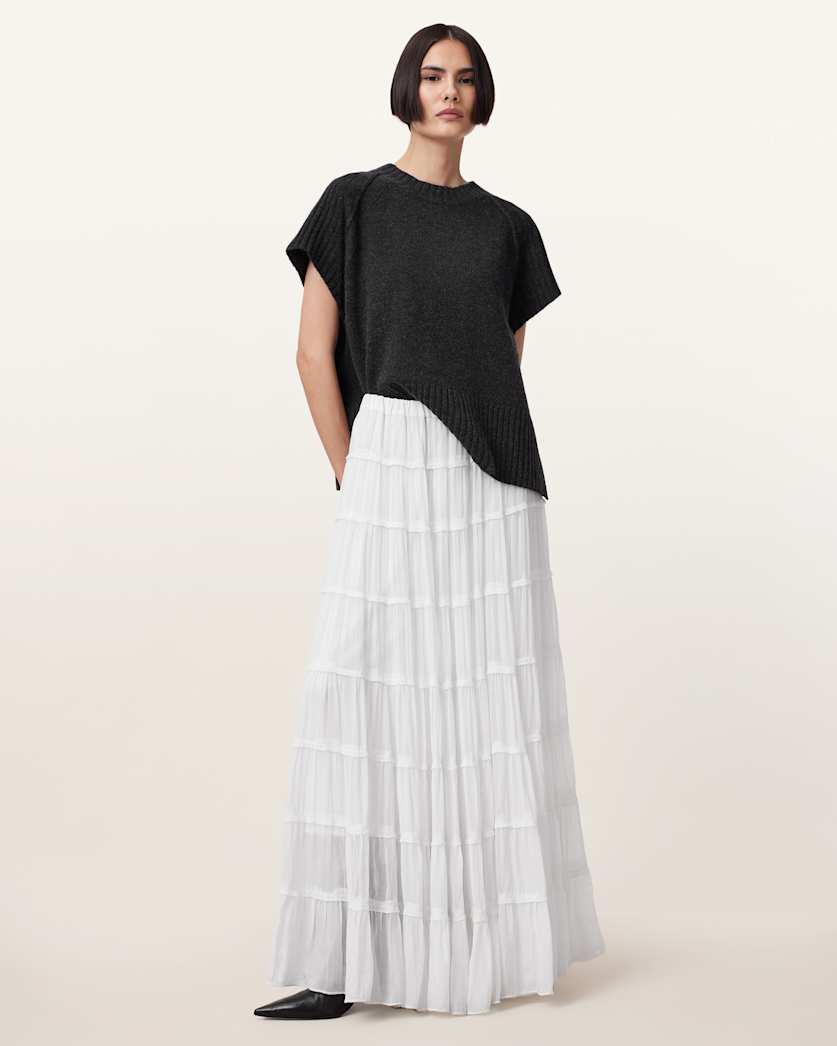 Eva Tiered Maxi Skirt