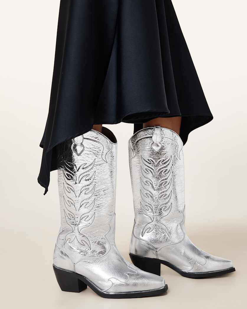 Dolly Western Leather Boots