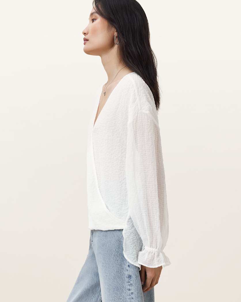 Penny Wrap Over Shirt