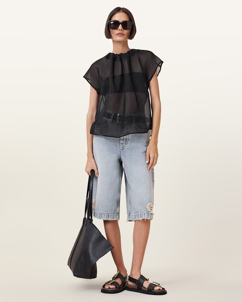 Trisha Sheer Top
