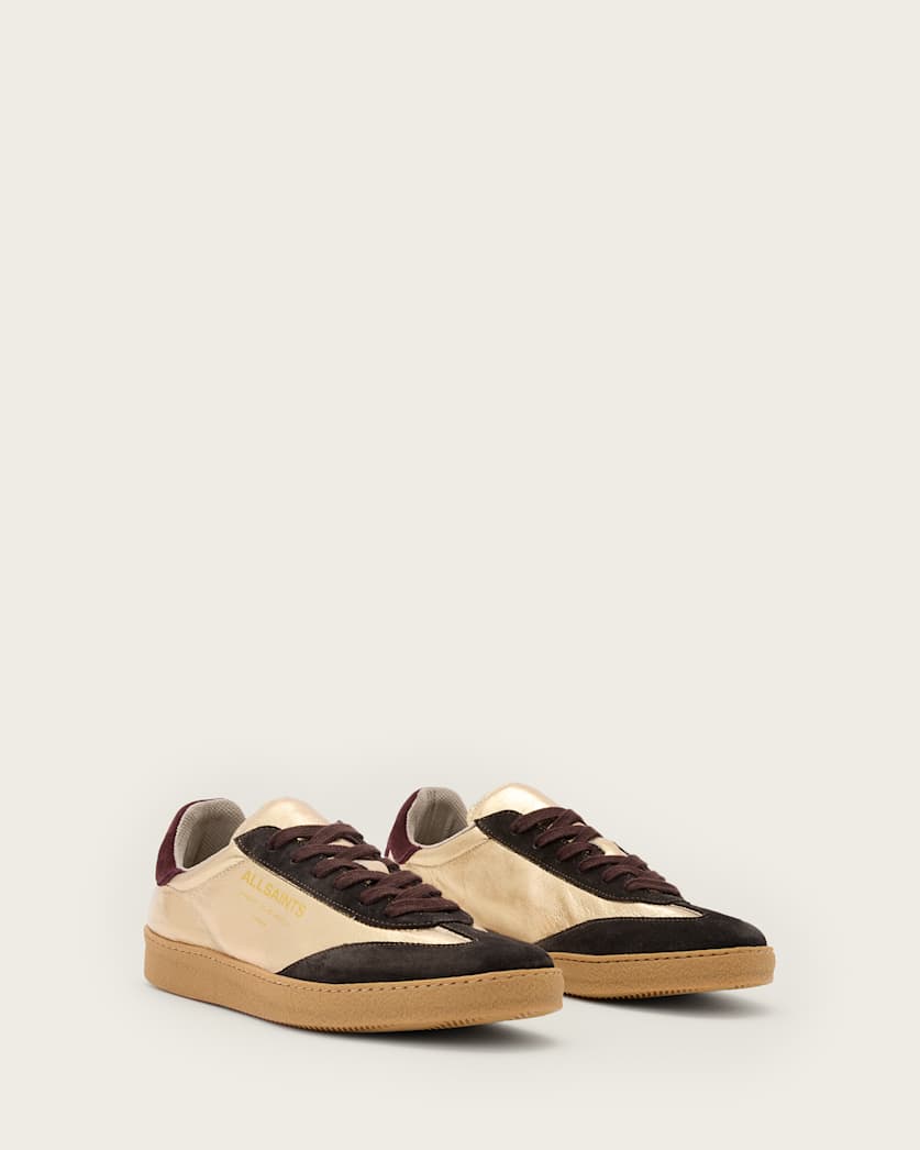 Thelma Metallic Low Top Trainers