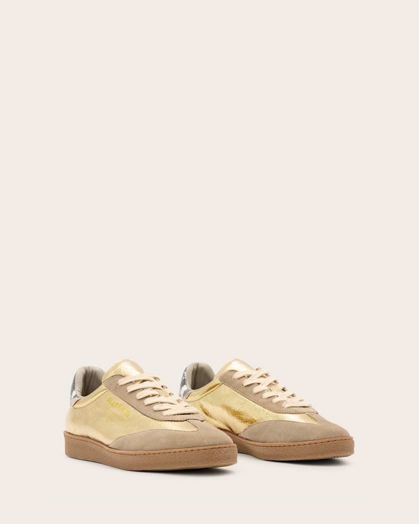Thelma Metallic Low Top Trainers