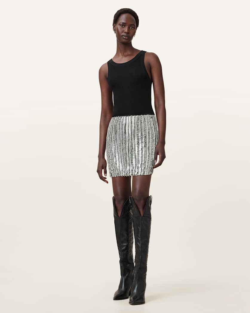 Jamilia Embellished Mini Skirt