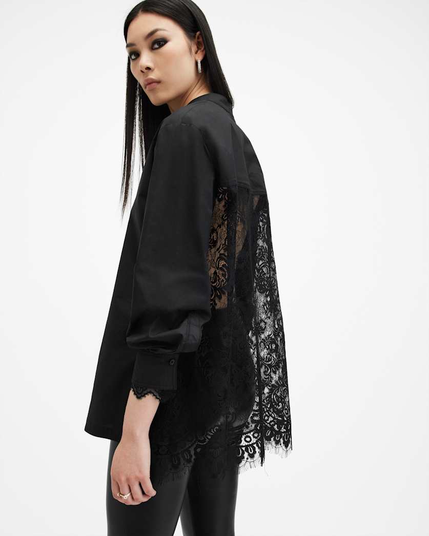 Ethel Lace Trim Shirt