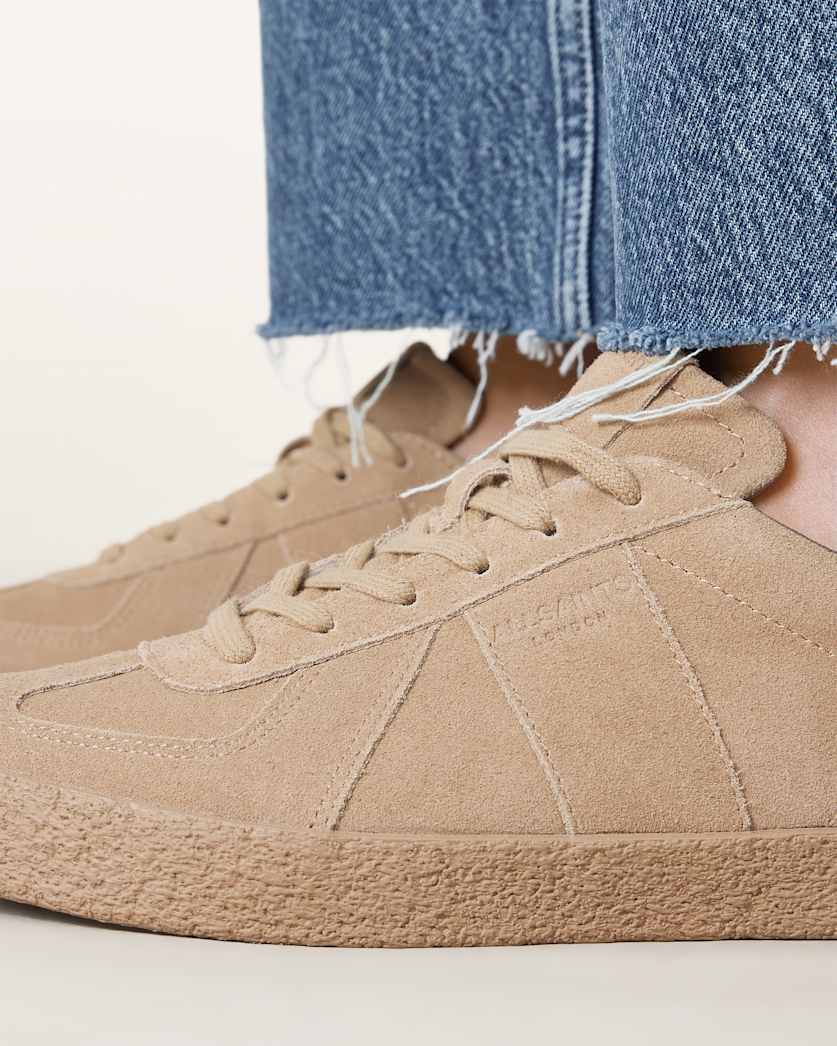 Jaimee Low Top Leather Trainers
