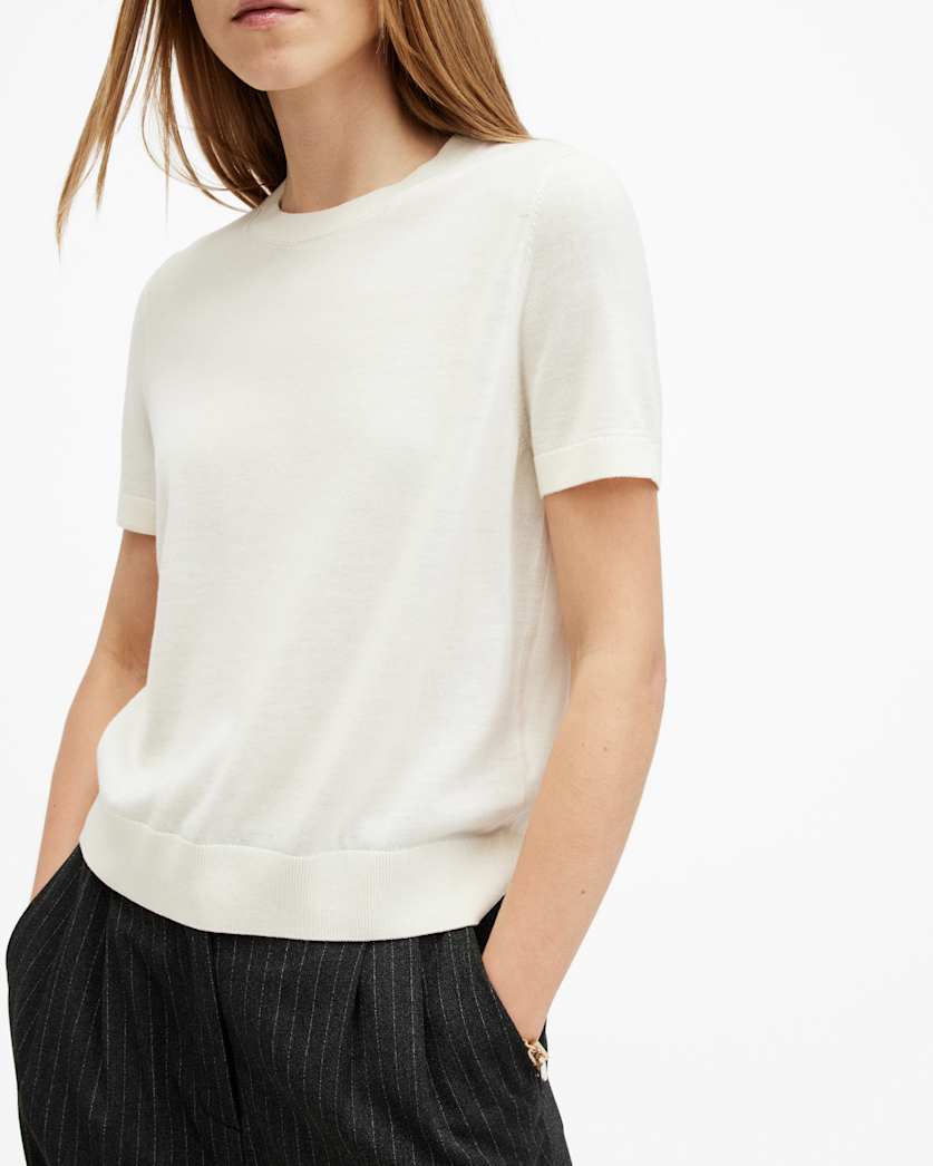Bern Crew Neck Merino Wool T-Shirt