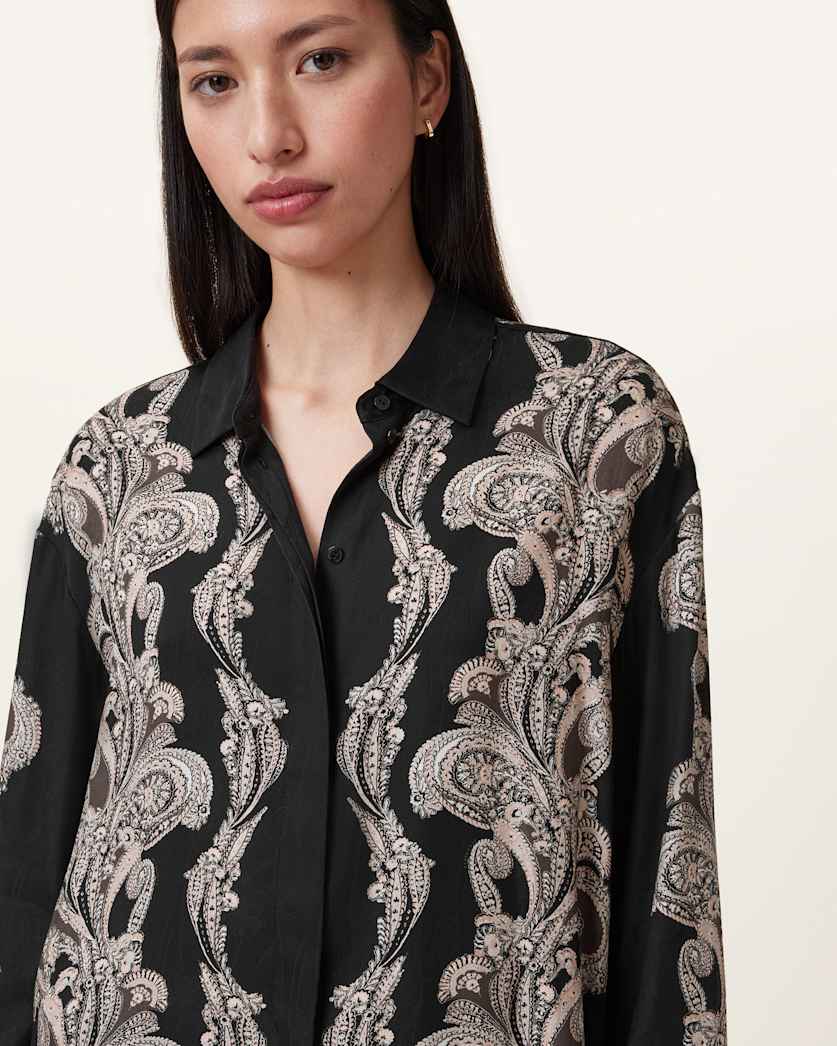 Bernie Printed Relaxed Fit Shirt