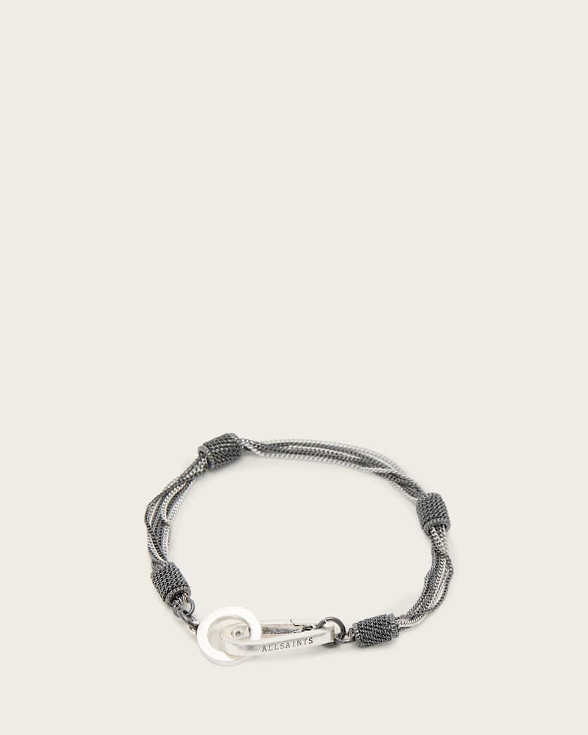 Fleur Two Tone Multi-Chain Bracelet