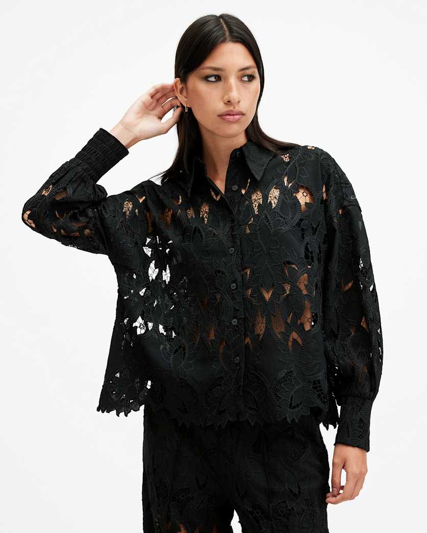 Charli Relaxed Fit Embroidered Shirt