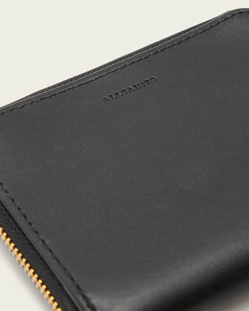 Lena Leather Zip Wallet