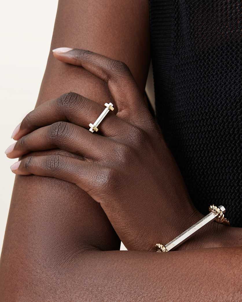 Rhea Two Tone Ring