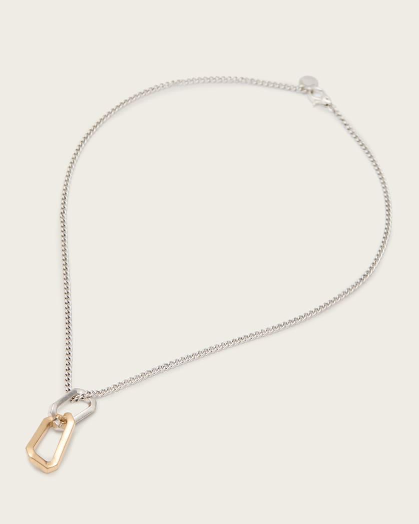 Ada Chunky Link Pendant Necklace