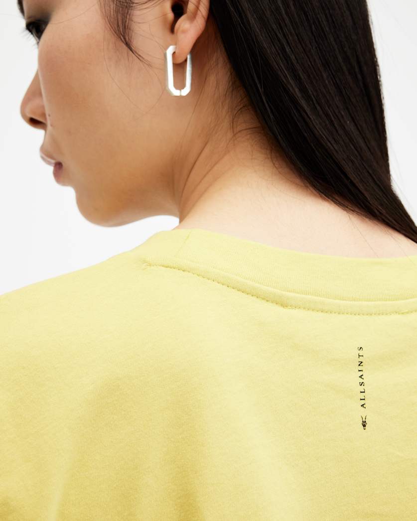 Rue Split Shoulder Crew Neck T-Shirt