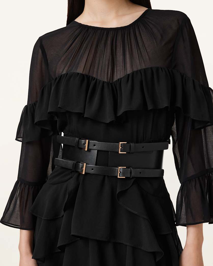 Cora Leather Waist Belt