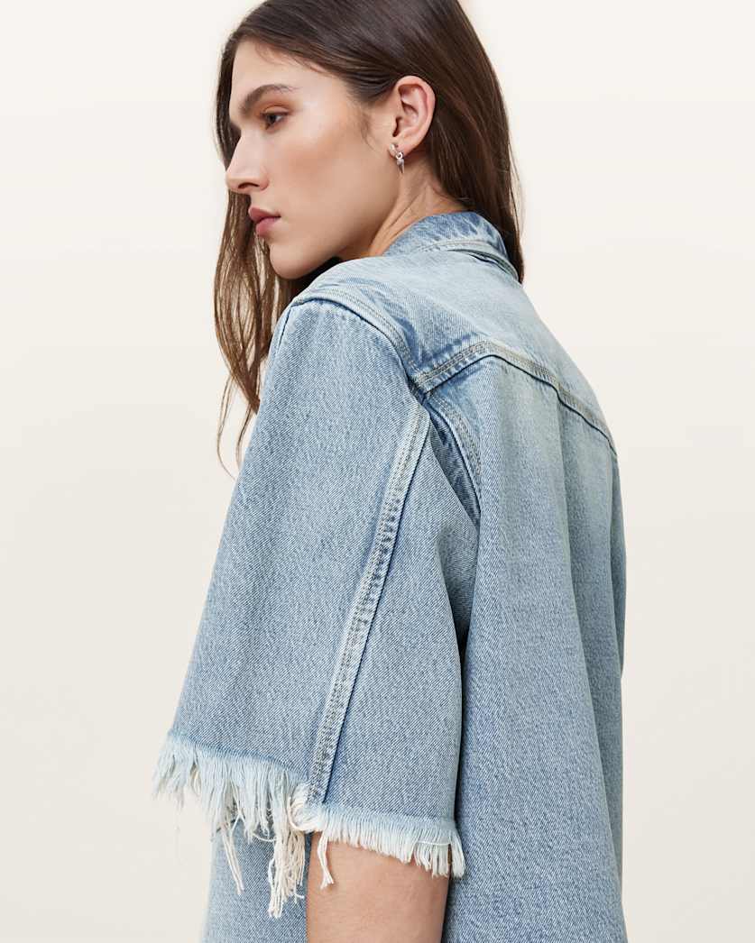 Faye Denim Mini Dress