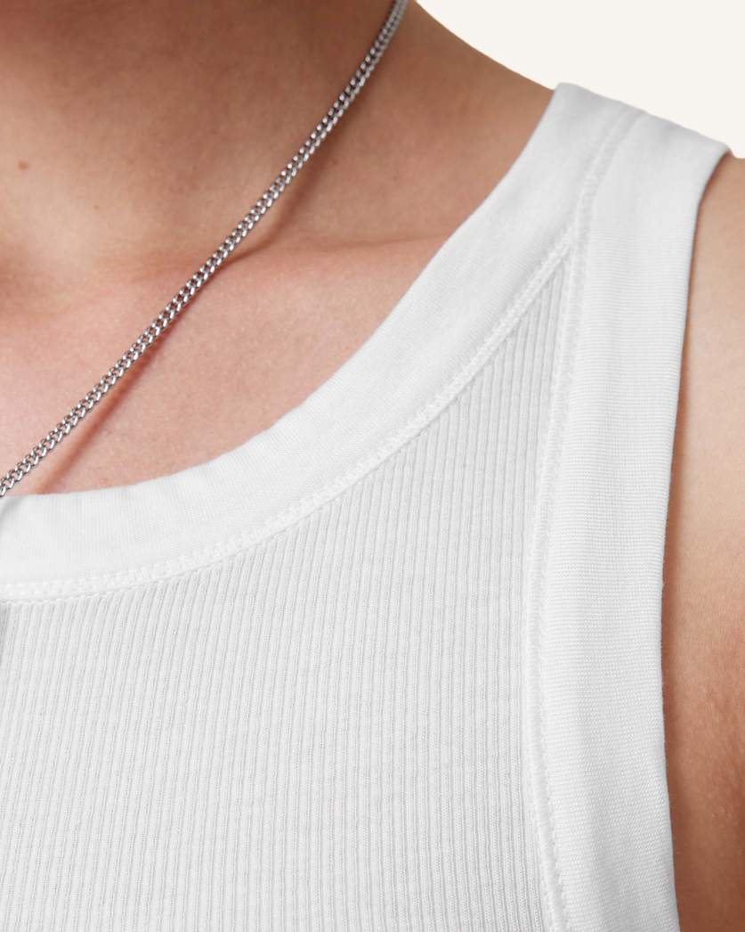 Rina Crew Neck Sleeveless Tank Top
