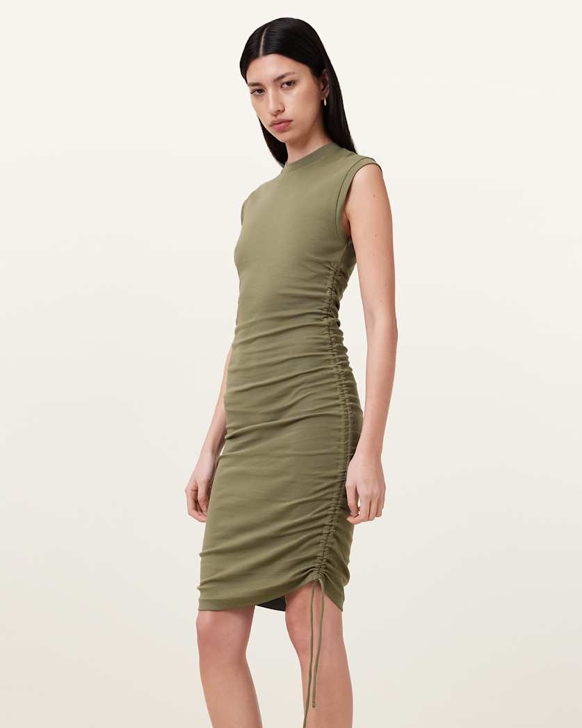 Sonny Drawcord Side Mini Dress
