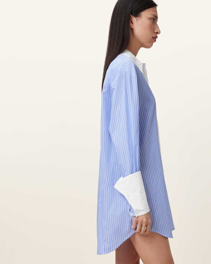 Alber Long Sleeve Shirt Dress