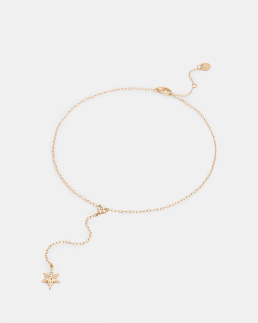 Tiana Star Drop Y-Shaped Necklace