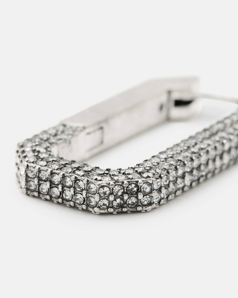 Heidi Xtal Hoop Earrings